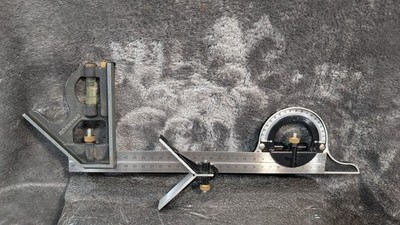 Swanson 12'' Square Combination Set With Level And Protractor
