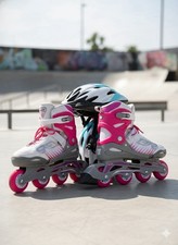 Bladerunner Phoenix Girls Adjustable Inline Rollerblade Size 5-8