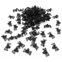 100 Deko Spinnen # Halloween Party Raumdeko Tisch Dekoration Tiere Hexe Grusel