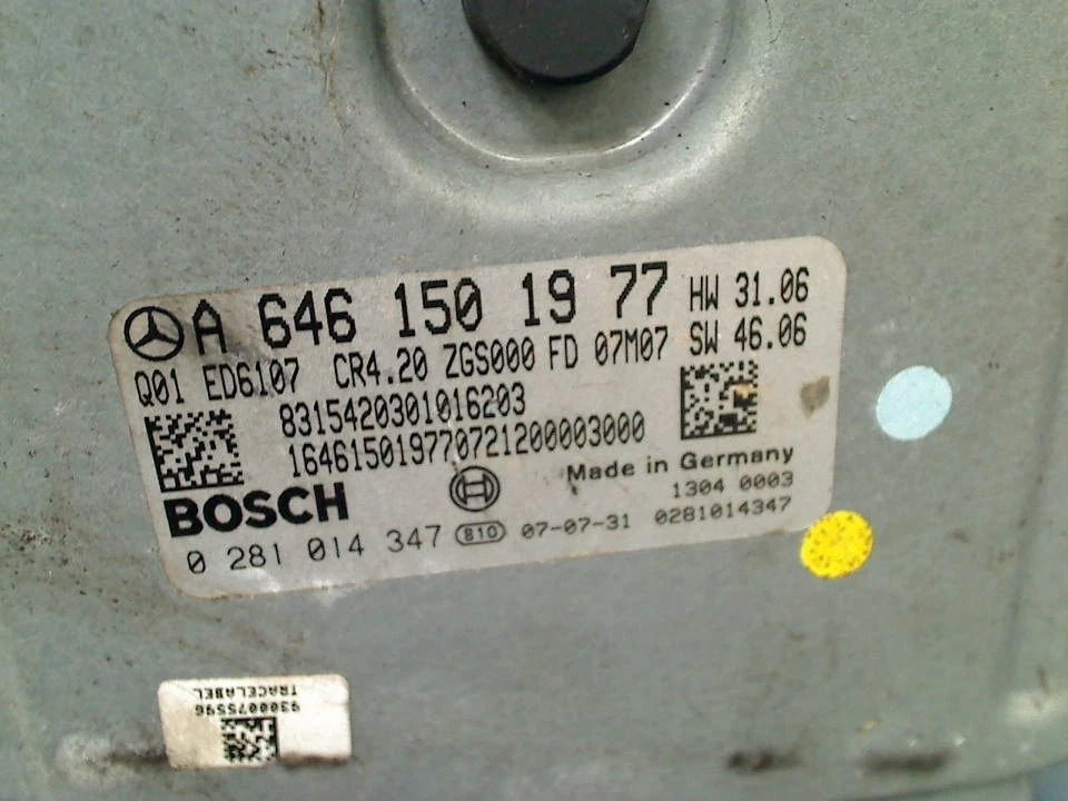 ECU Mercedes-Benz Sprinter 3t (906.61) 2008 A6461501977 - Immagine 2 di 4