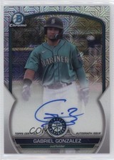 2023 Bowman Chrome Mega Box Mojo Gabriel Gonzalez #BCMA-GG Auto 02u3