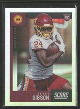 Antonio Gibson 2020 Panini Chronicles #456 2020 Score Update Rookies Silver