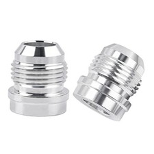 Male Weld on Bung Fitting AluminumPCS 12AN 2