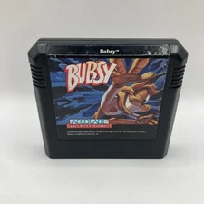 Bubsy in Claws Encounters of the Furred Kind (Sega Genesis, 1993) Cartridge Only