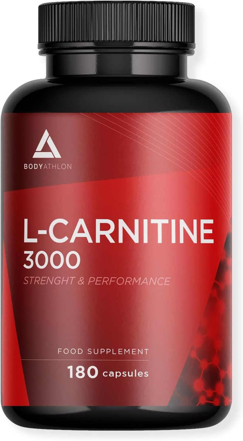 L-Carnitina Tartrato Vegan 1500mg | 180 Capsule Alta Qualità