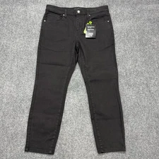 Under 510 Jeans Mens 32x25 Black Core Extra Stretch Denim Slim Tapered U-510 NWT