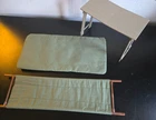 G.I. Joe Vintage Accessories: Stretcher, Sleeping Bag & Pop Up Table