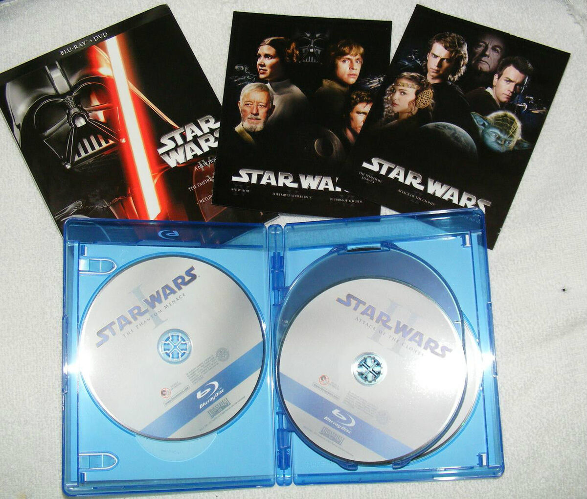 New Star Wars I II III IV V VI Complete Saga Blu-ray Collection Japan  FXXE-51416