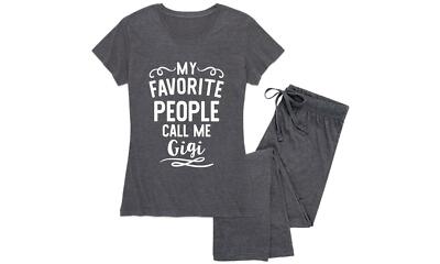 NWOT My Favorite People Call Me Gigi pajama set Medium by Nap Chat