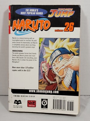 Naruto, Vol. 26 by Masashi Kishimoto (2007, Trade Paperback