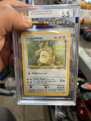 Kangaskhan (Unlimited) graded BGS 5.5 for sale on eBay