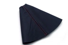 Manual Shift Boot Cover Leather Synthetic for Chevrolet Camaro 10-15 Red Stitch