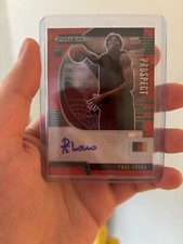 2020-21 Panini Prizm Draft Picks - Prospect Autographs Red Ice Prizm #PA-PE Paul