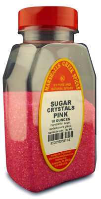 Marshalls Creek Spices SUGAR CRYSTALS PINK   - Kosher