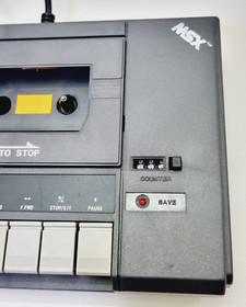 Vintage MSX Program Cassette Tape Player Model DM-6402 - For Parts only