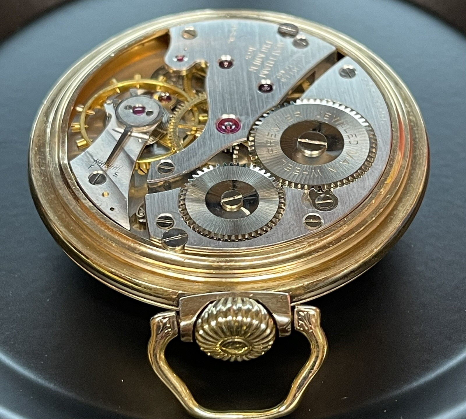 Very Nice 21J 16s Model 1908 Waltham Premier Pocket Watch 10K RGP Case