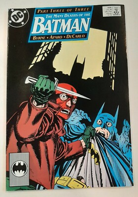 Batman #435, DC Comics, Jul 1989, The Many Deaths of Batman part 3