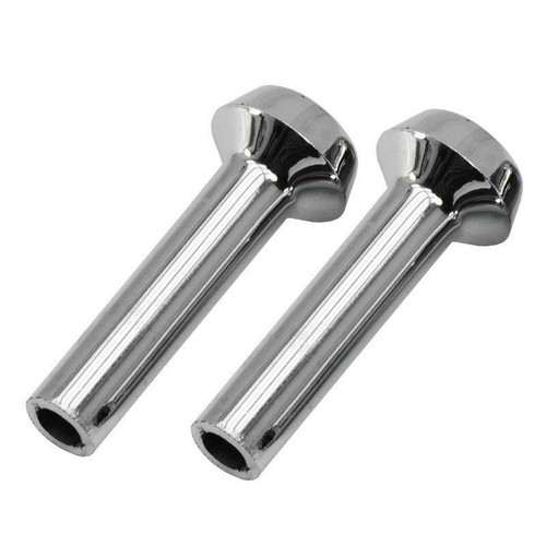Ford Mustang 1965 1966 Door Lock Knobs Buttons Chrome 1 pair 65 66 classic Ford - Picture 3 of 3