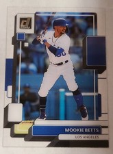 2023 Panini Chronicles Clearly Donruss Baseball Mookie Betts #35 Los Angeles...