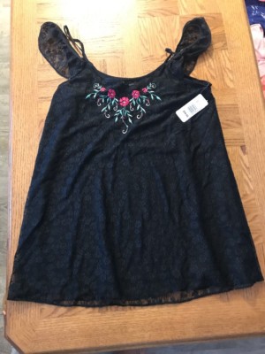 Flora Womens Blouse Size L 0052