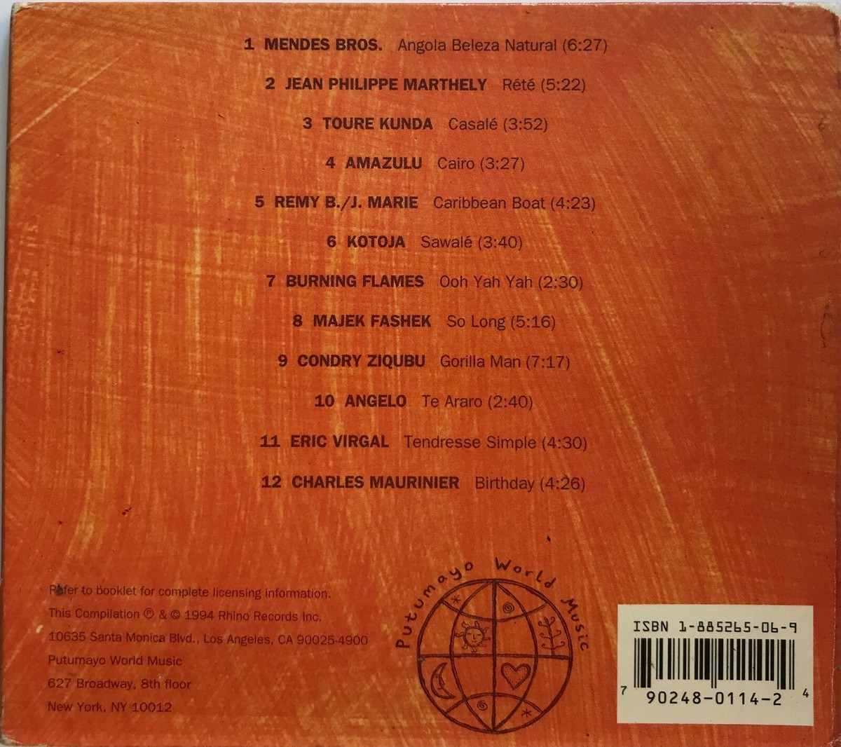 Putumayo Presents : The Best of World Music: World Dance Party (CD