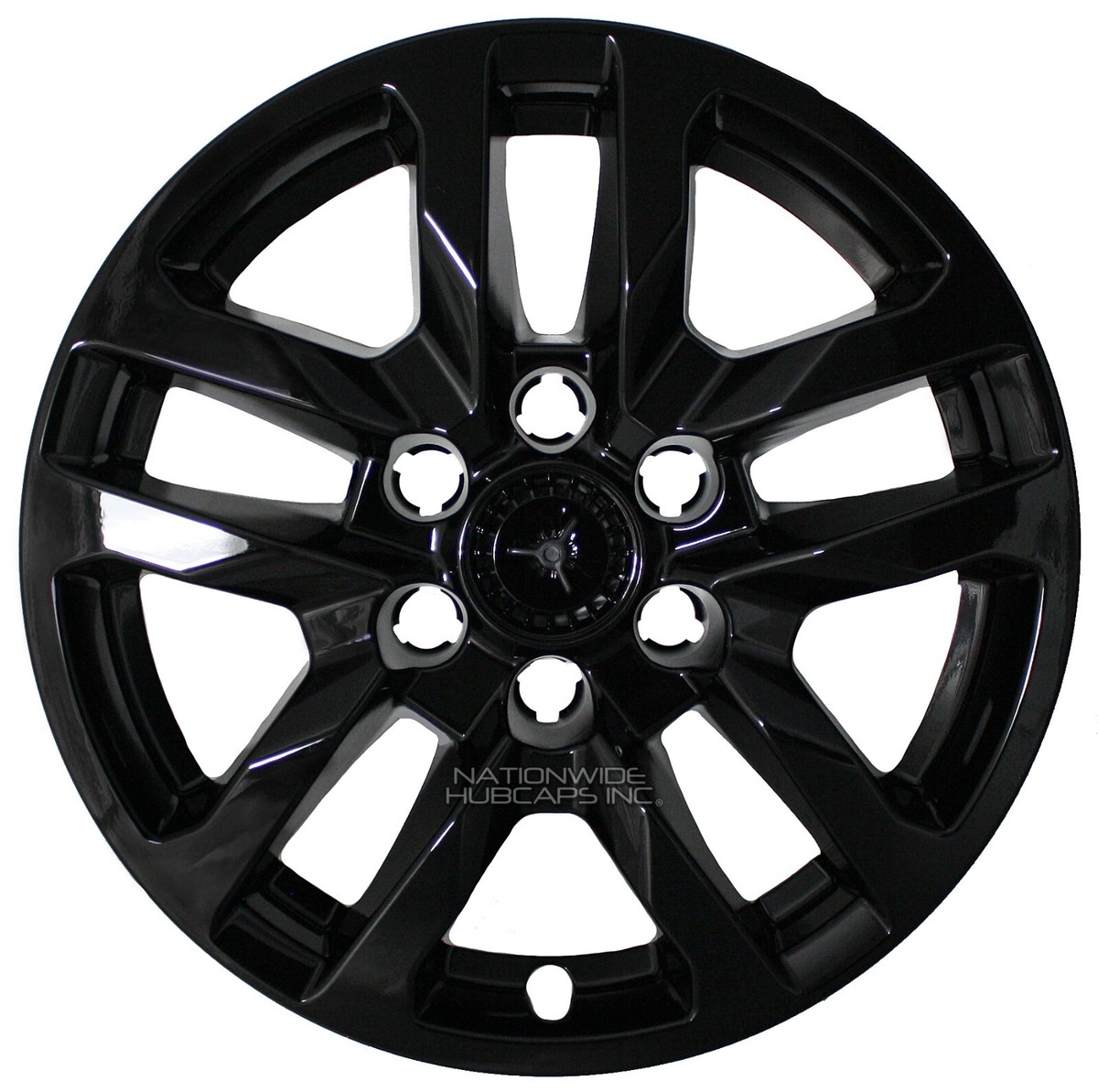 WEISIGAO 18-Inch Wheel Covers Glossy Black - Set Of 4, Fits 2023-2024 Honda CR-V