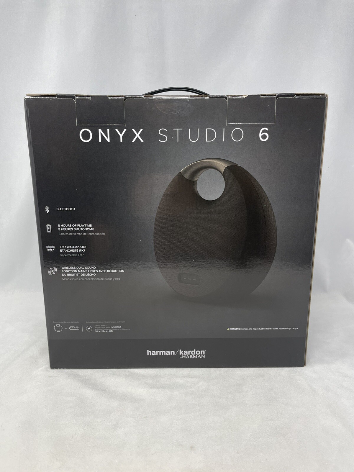 Harman Kardon Onyx Studio 6 Bluetooth Speaker with Handle Black FAST