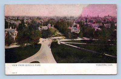 View From Queens Park Toronto Ontario Canada UNP DB Postcard P7