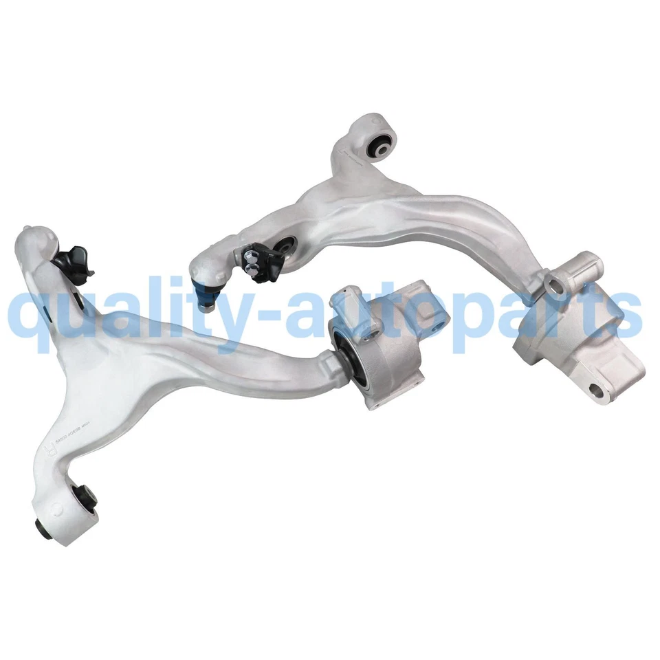 Juego de 2 brazos de control inferiores delanteros izquierdo y derecho para Infiniti Q50 Q60 2014-2020 AWD Foto 3 de 4