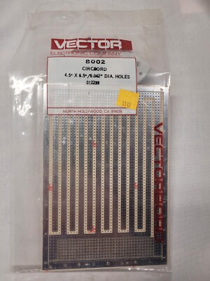 Vector 8002 CIRCBORD 4.5 Inch X 6.5 Inch 0.042 Inch Dia. Holes