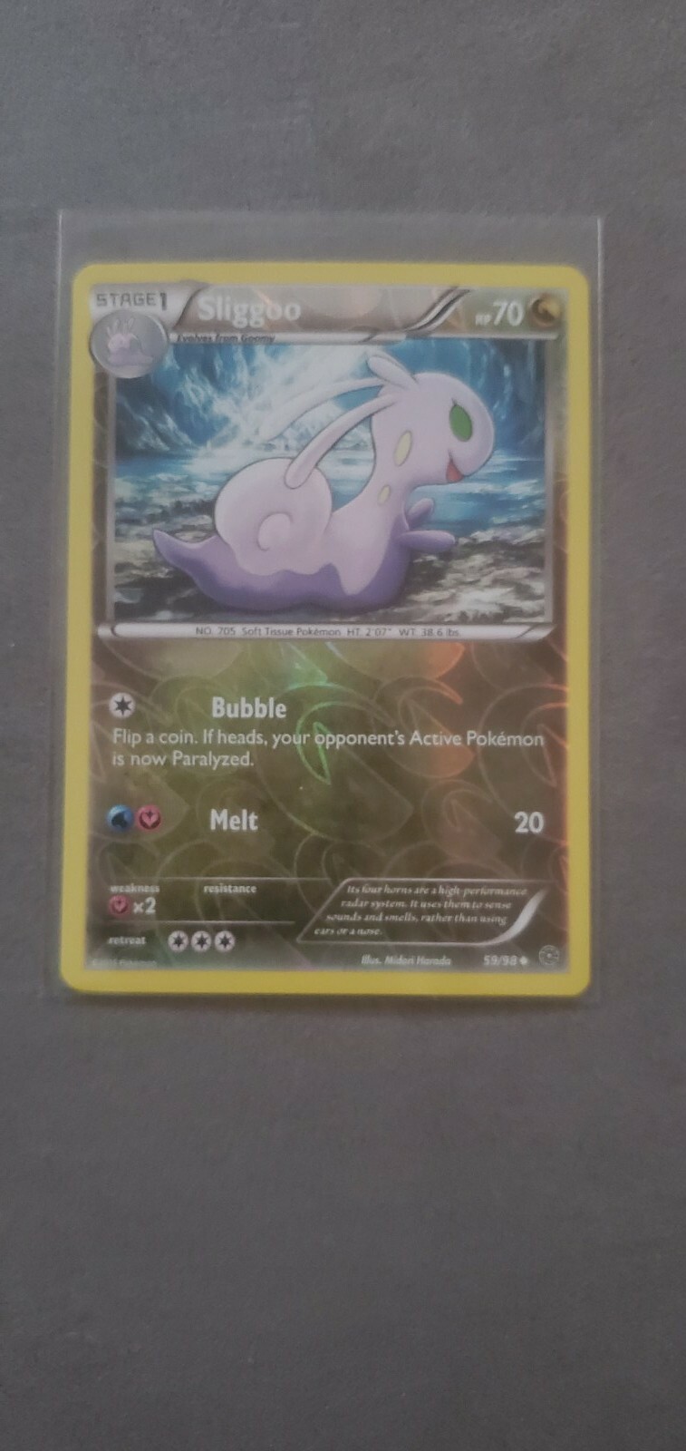 Sliggoo 59/98 Ancient Origins Reverse Holo Uncommon LP Pokemon