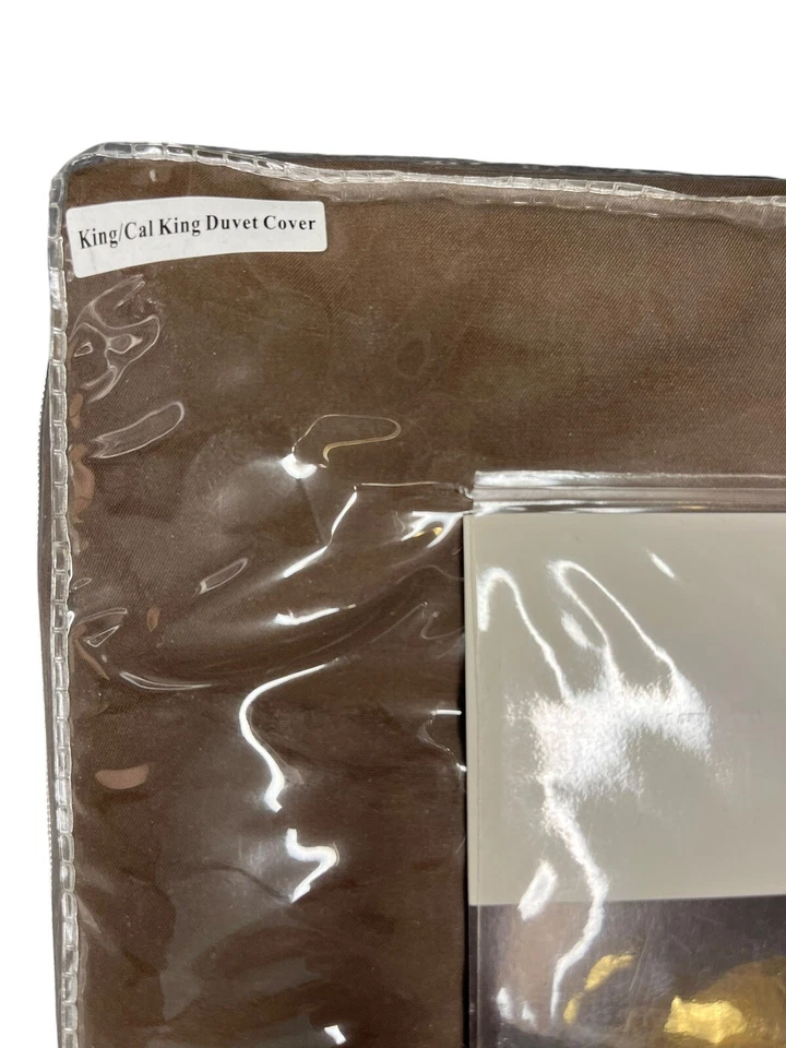 Juego de funda nórdica Eternal Collection by Jennifer Adams King marrón nuevo Foto 3 de 4