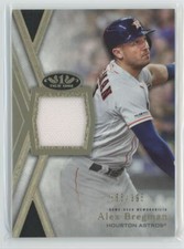 2020 Topps Tier One Relic Alex Bregman 355/396 Houston Astros