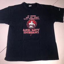 Funny Government Native American Indians S/S Shirt, Men's Large, WV Horse [EH13]