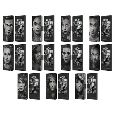 RIVERDALE KAPPUTTE GLAESER PORTRAITS BRIEFTASCHE HUELLE FÜR SAMSUNG HANDYS 3