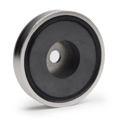 ONLINE MAGNETS Recovery Pot Magnet Clamping 45mm X 10mm Strong Fishing Treasure Hunting