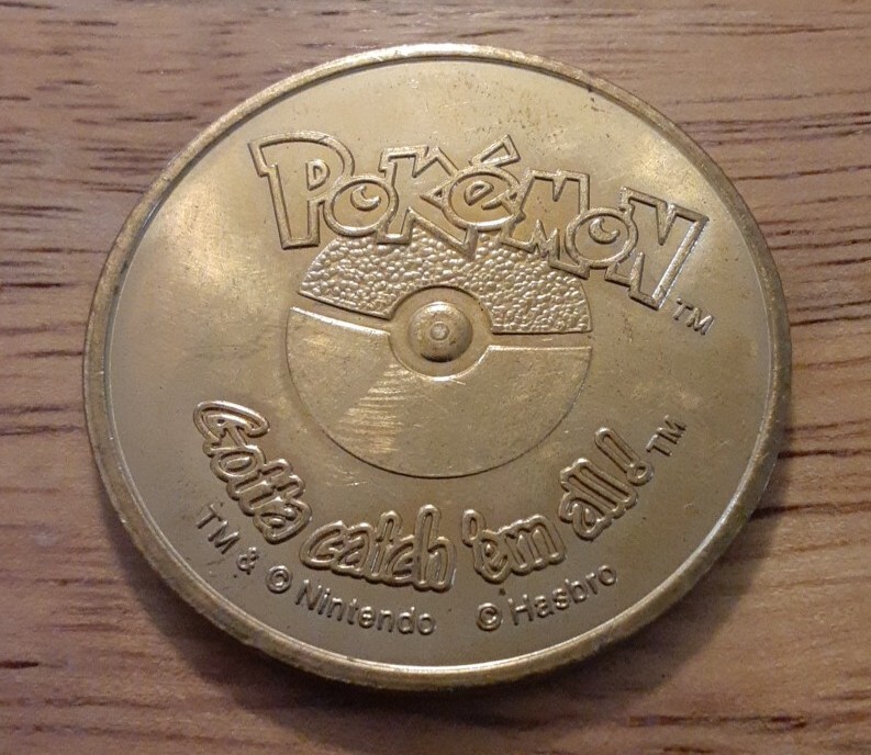 1999 Pokemon Battling Coin Wartortle #08 Nintendo Hasbro Metal | eBay