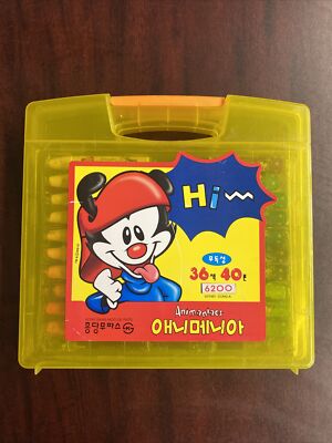 Animaniacs Hong Dang Moo Oil Pastels Set Of 40 1997 Warner Bros. Preowned RARE