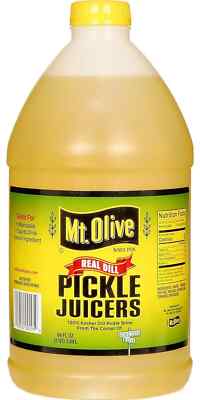 Mt. Olive Pickle Juice 100% Kosher Dill Pickle Brine, 64 Ounce Bottle