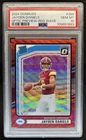 2024 Donruss Jayden Daniels Optic Rated Rookie Preview Red Wave #389 PSA 10