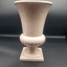 Vtg. Red Wing Brown Speckled Vase 9.50 In. Tall   M-1450
