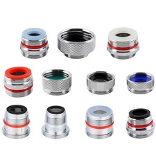 11pcs Faucet Adapter Kit, Brass Faucet Aerator Adapter Set Male Female Sink