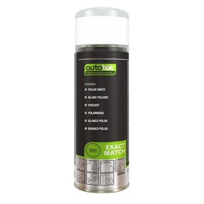 Autotek Honda Polar White Automotive Fast Drying Aerosol Spray Paint 10.14oz