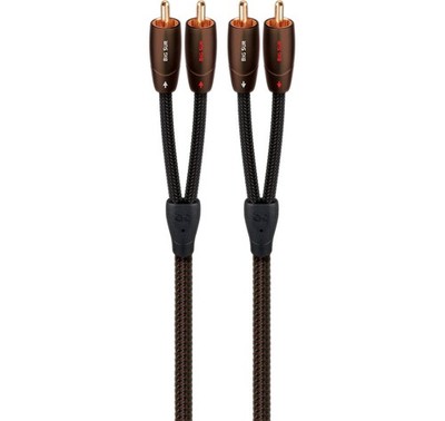 AudioQuest Big Sur 2m (6.56 ft.) RCA to RCA Analog Audio Interconnect Cable