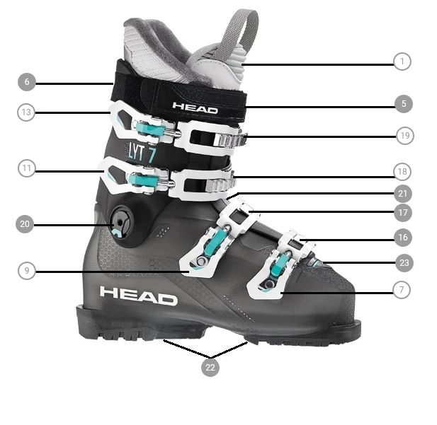 head edge ski boots products for sale | eBay
