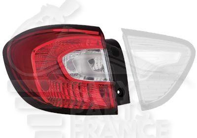 Feu arrière-gauche extérieur Renault Captur phase 1 de 2013 à 2017