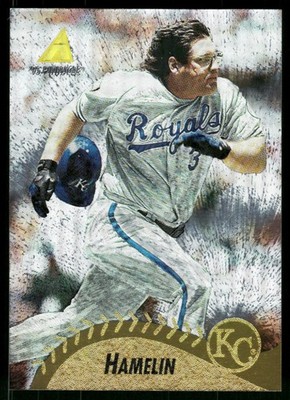 Bob Hamelin Kansas City Royals 1995 Pinnacle Museum #22