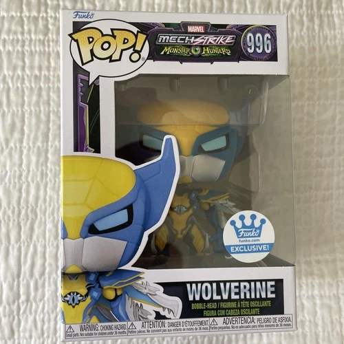 Funko Pop! Vinyl: Marvel Mech Strike, Monster Hunters Dash Wolverine #996