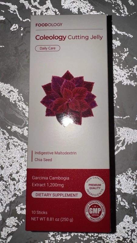FOODOLOGY Coleology Cutting Jelly Garcinia Cambogia Extract 1200mg 10 Sticks