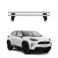 Menabo DachträGer GrundträGer FüR Toyota Yaris Cross 2021-2026 Alu Grau 2Tlg